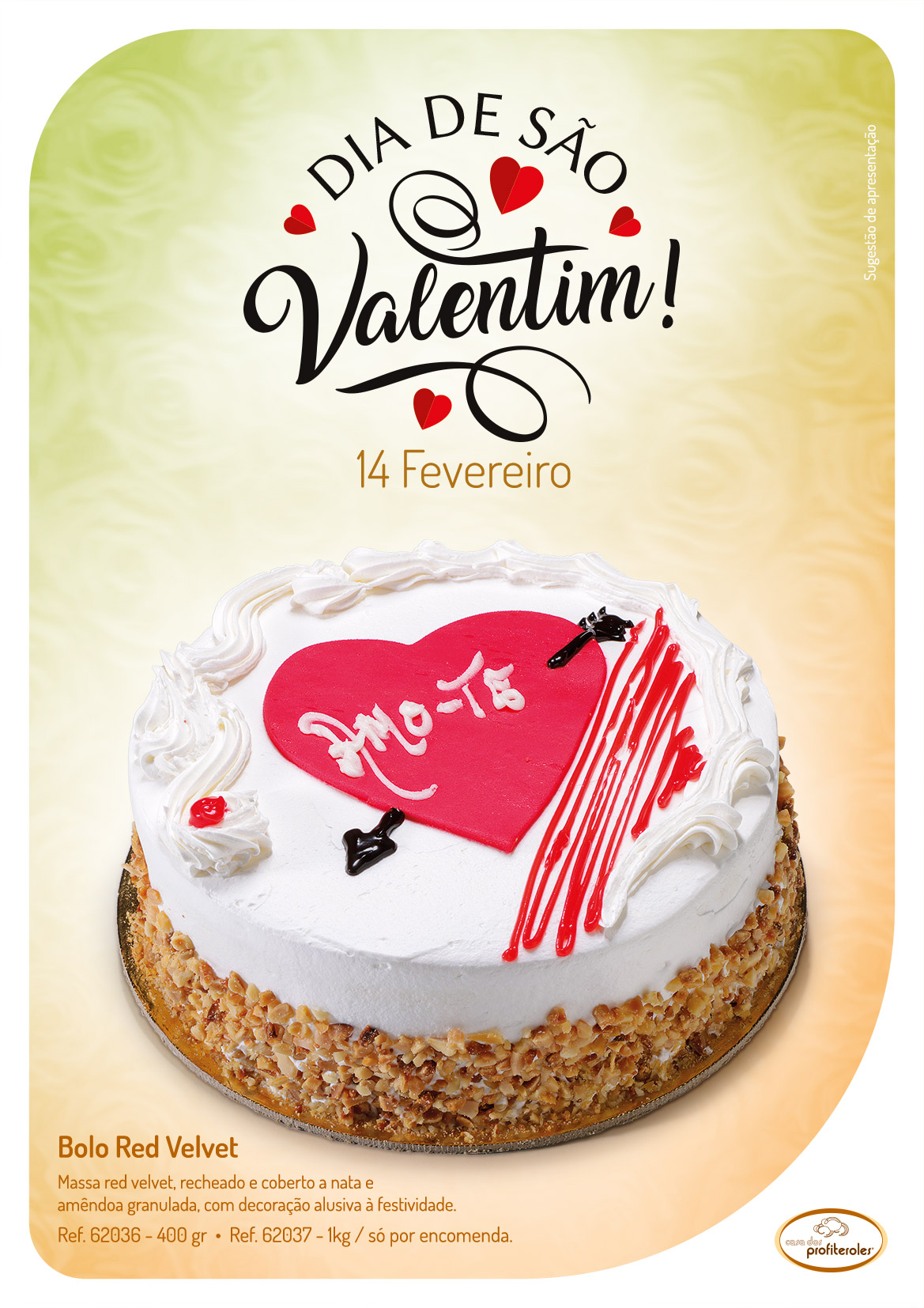 Ref:62036 - Bolo Red Velvet 