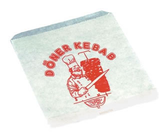 Saquetas de Papel Kebab 